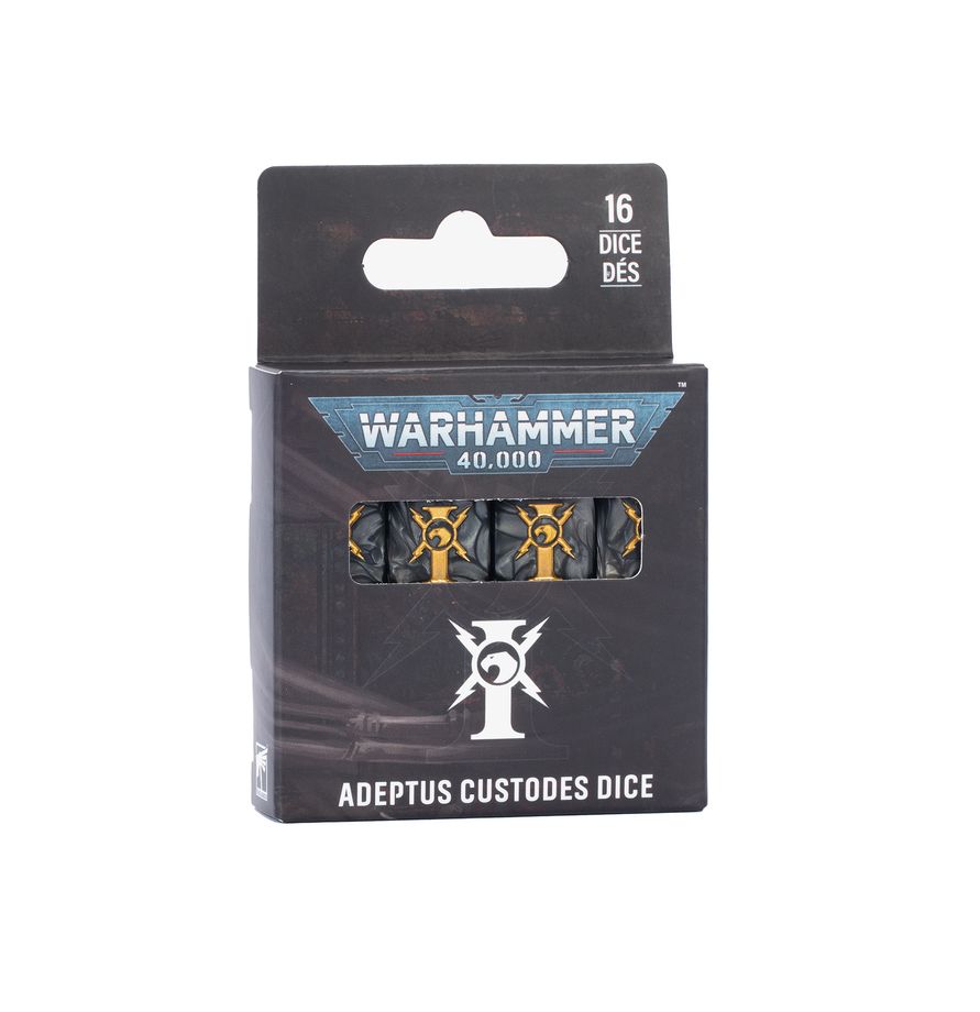 Warhammer 40K : Adeptus Custodes Dice