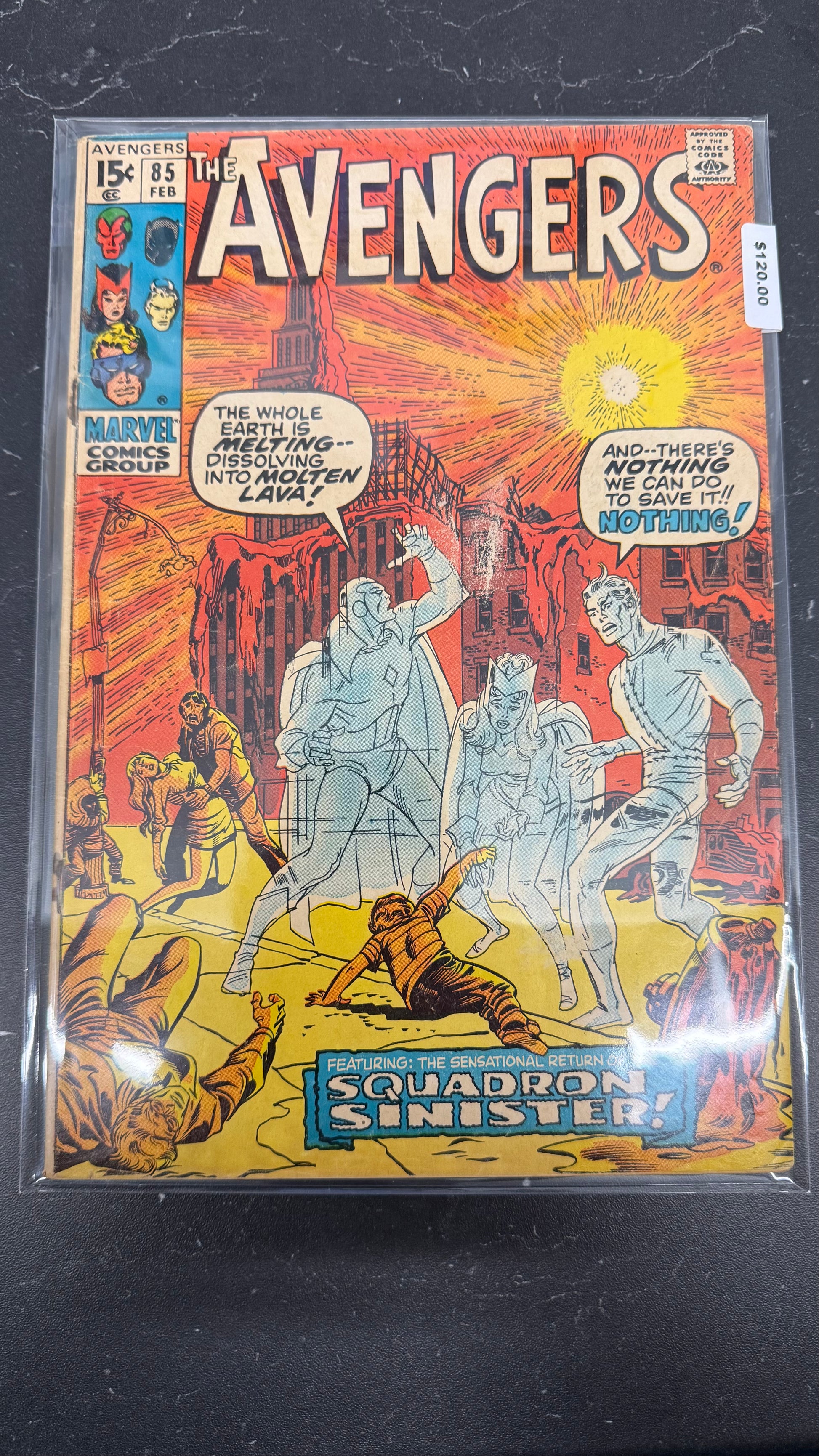 Marvel Comics: Avengers #85 (First Team Appearance: Squadron Supreme)