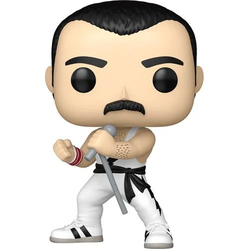 Queen Freddie Mercury (White Singlet) Funko Pop! Vinyl Figure #496