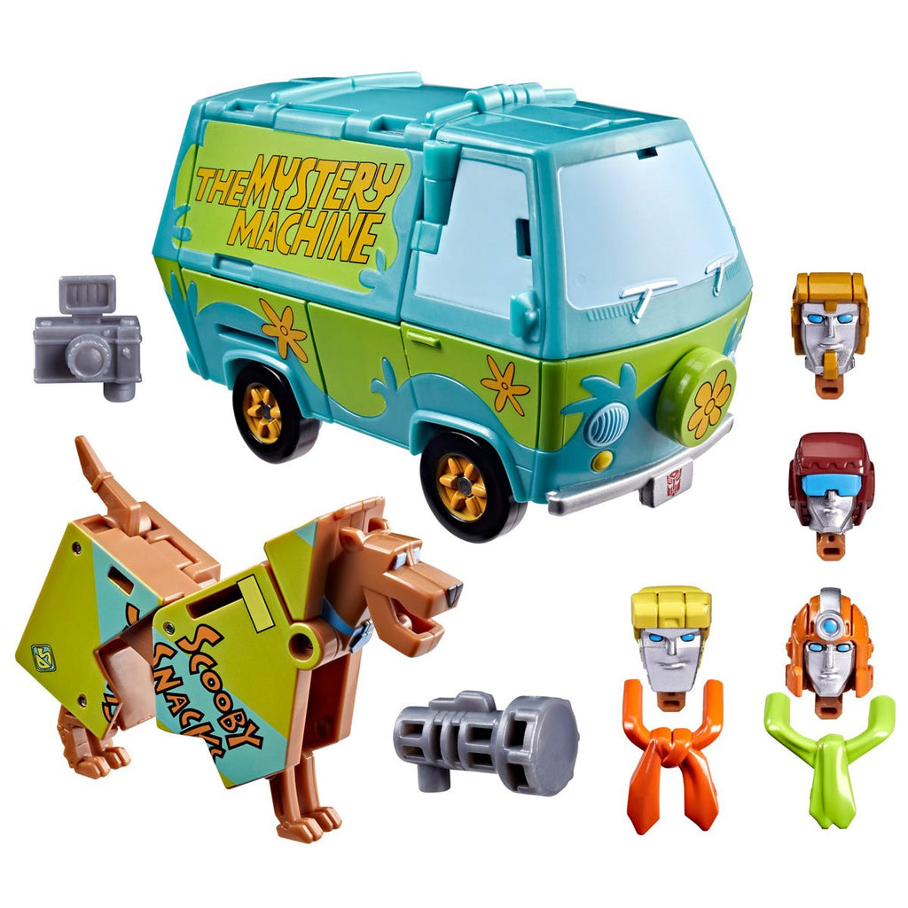 Hasbro : Scooby-Doo! Transformers - Mysterious Prime & Automutt Action Figure Set