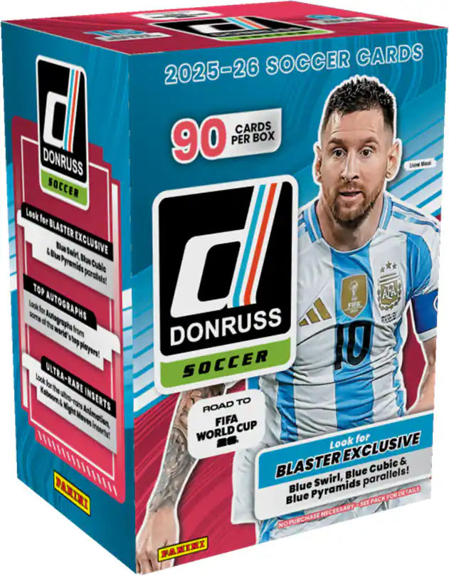 2025-26 Panini Donruss Road to FIFA World Cup Soccer Blaster Box