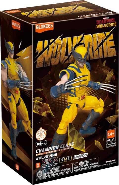 Blokees Marvel MCU Deadpool & Wolverine - Wolverine Champion Class Model Kit