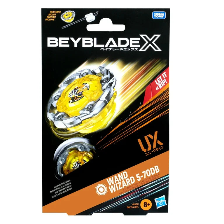 Beyblade X: UX WAND WIZARD 5-70DB Starter Pack