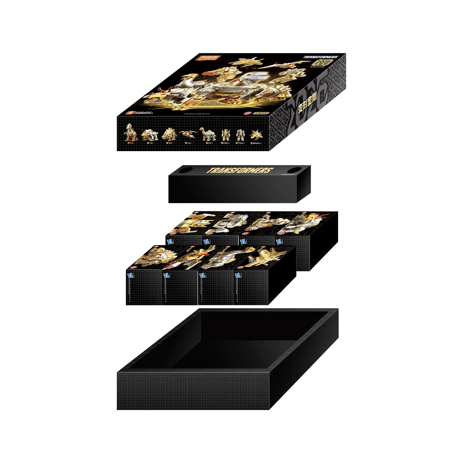 Blokees Transformers Limited Edition Gold Series 3 Dinobot Desertion Set