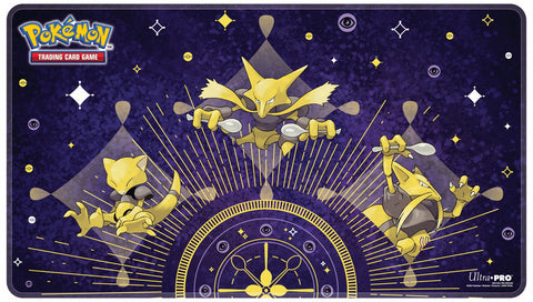 Pokemon: TCG - Abra Evolutions Stitched Playmat (White Stitched)