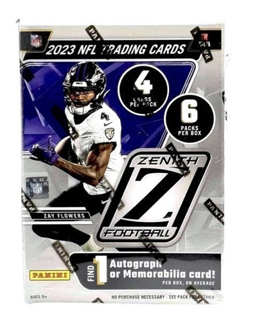2023 Panini Zenith NFL Football Blister Box