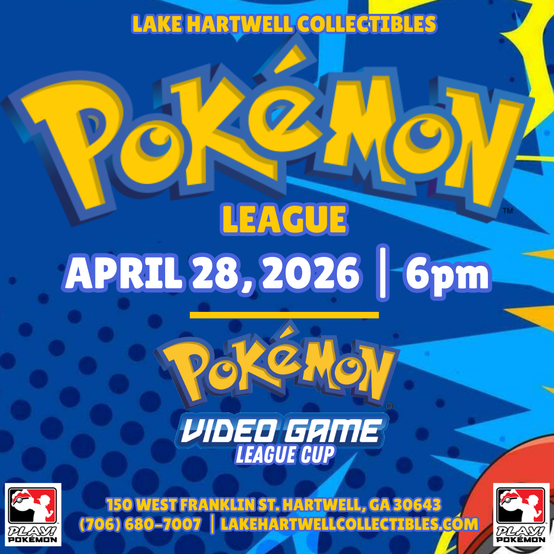 LHC'S POKEMON LEAGUE: POKEMON VG LEAGUE CUP TICKET (4/28/26, 6pm)