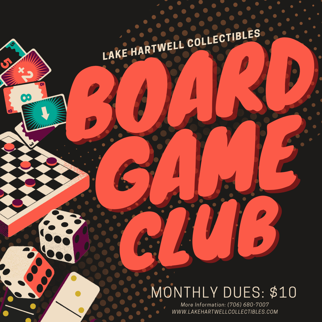 Board Game Club Monthly Dues