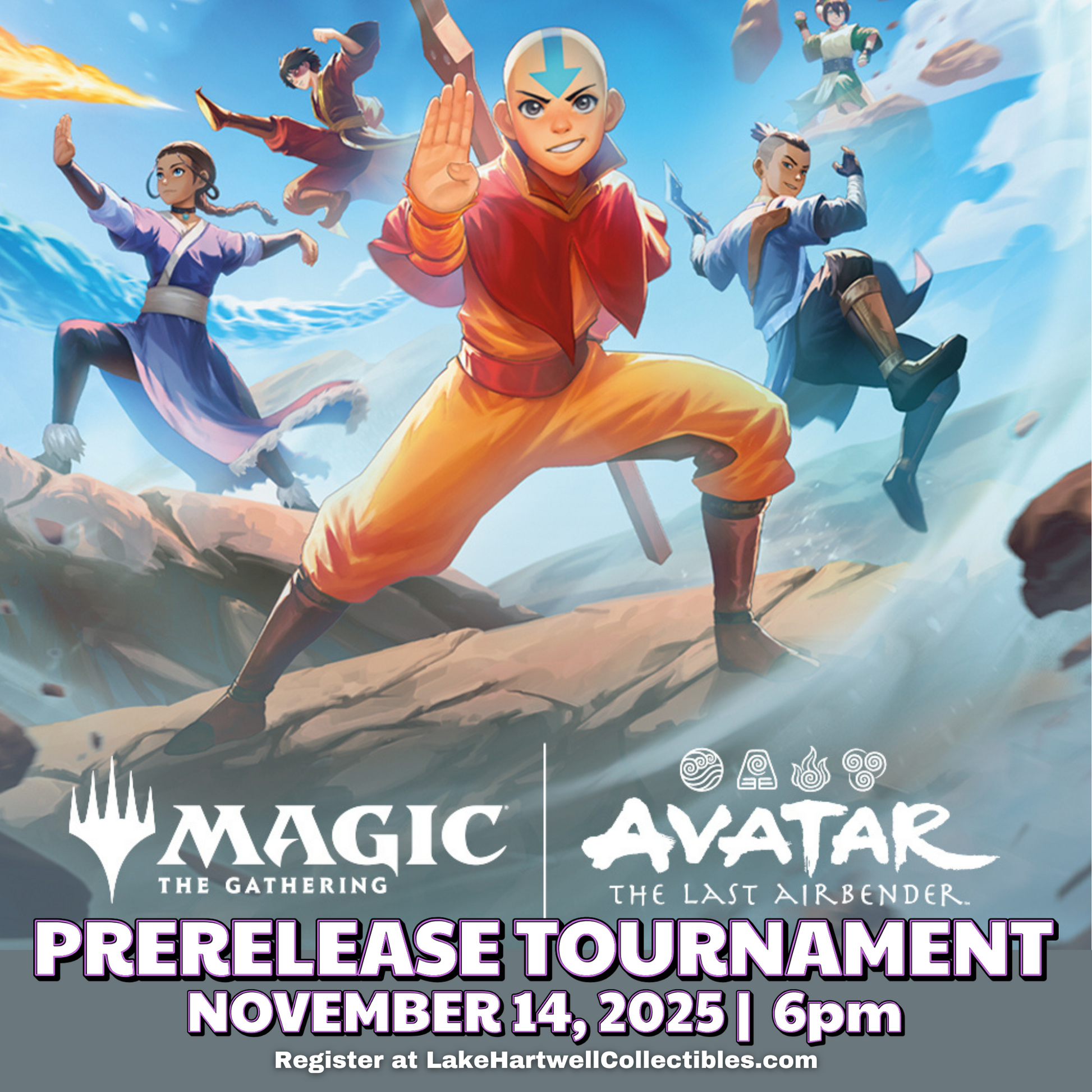 Magic the Gathering: Avatar - The Last Airbender - PRERELEASE TICKET (PICK YOUR BOX, PICK UP ONLY)