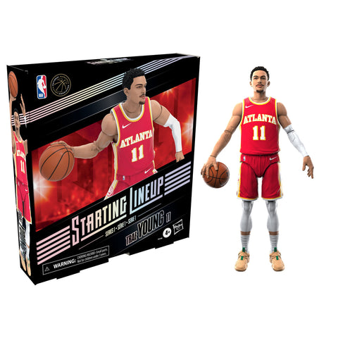 Starting Lineup NBA Series1 Trae Young 6-Inch Action Figure