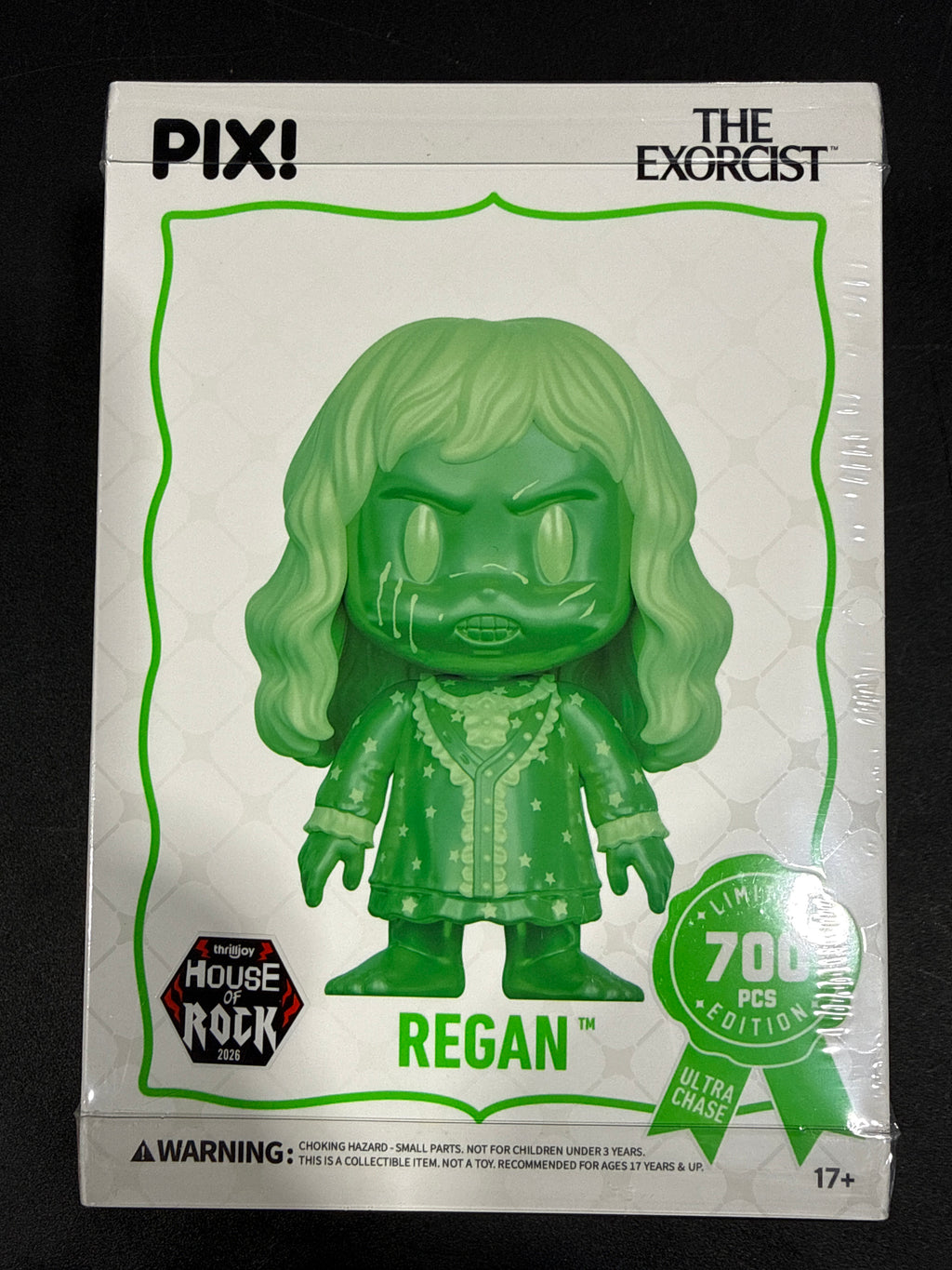 Thrilljoy 2026 House of Rock Exclusive The Exorcist Regan Pix! (LE 700, Sealed)