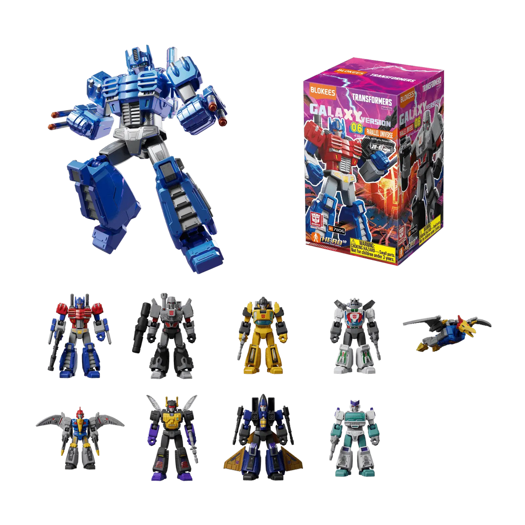 Transformers Galaxy GV06 Transformers Parallel Universe Blokees 4-Inch Blind Box Model Kit