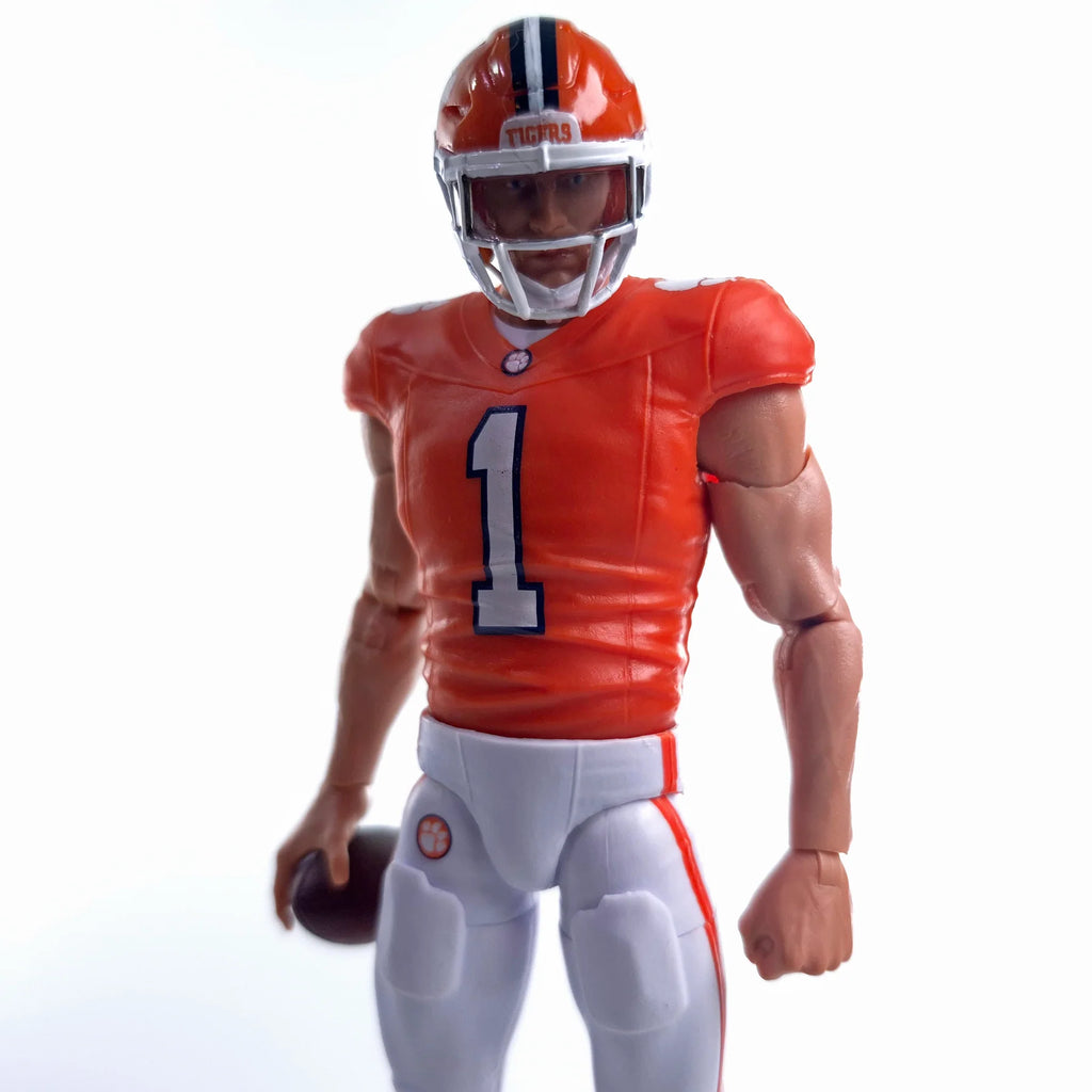 Collegiate Legends #1 CLEMSON Walk-on Player Action Figure | Light