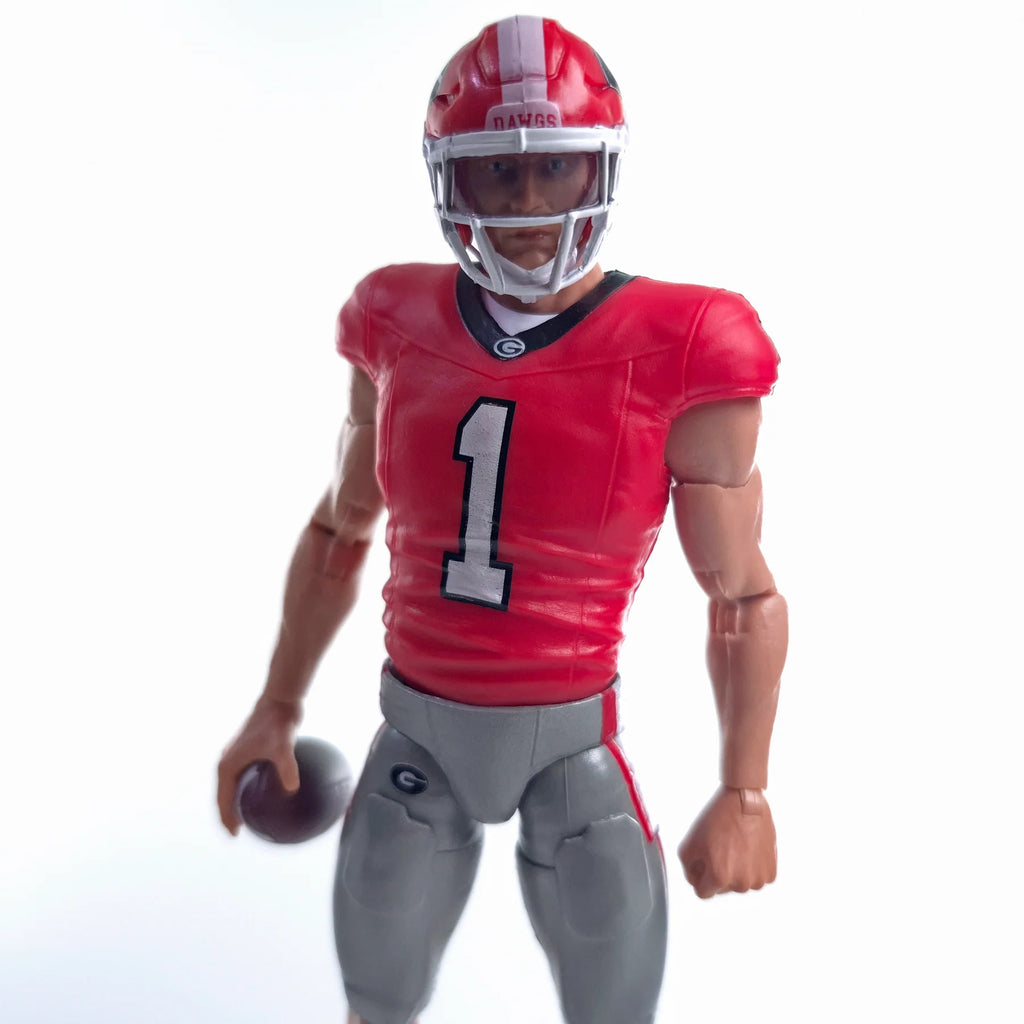 Collegiate Legends #1 GEORGIA Walk-on Player Action Figure | Light