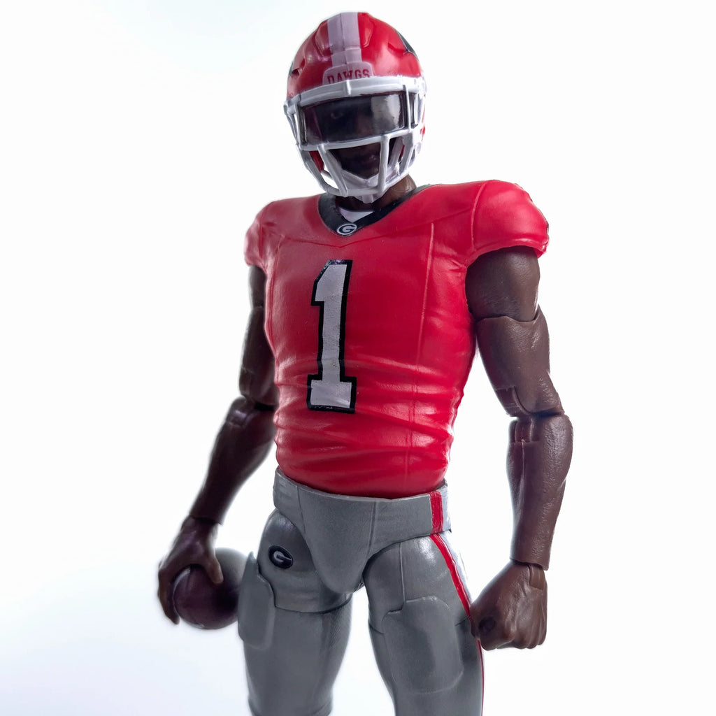 Collegiate Legends #1 GEORGIA Walk-on Player Action Figure | Dark