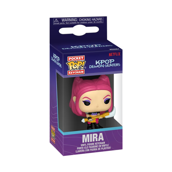 K-Pop Demon Hunters Mira Funko Pocket Pop! Key Chain