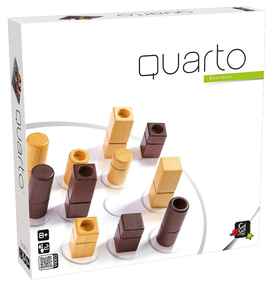 Quarto | Wooden Abstract Strategy Board Game