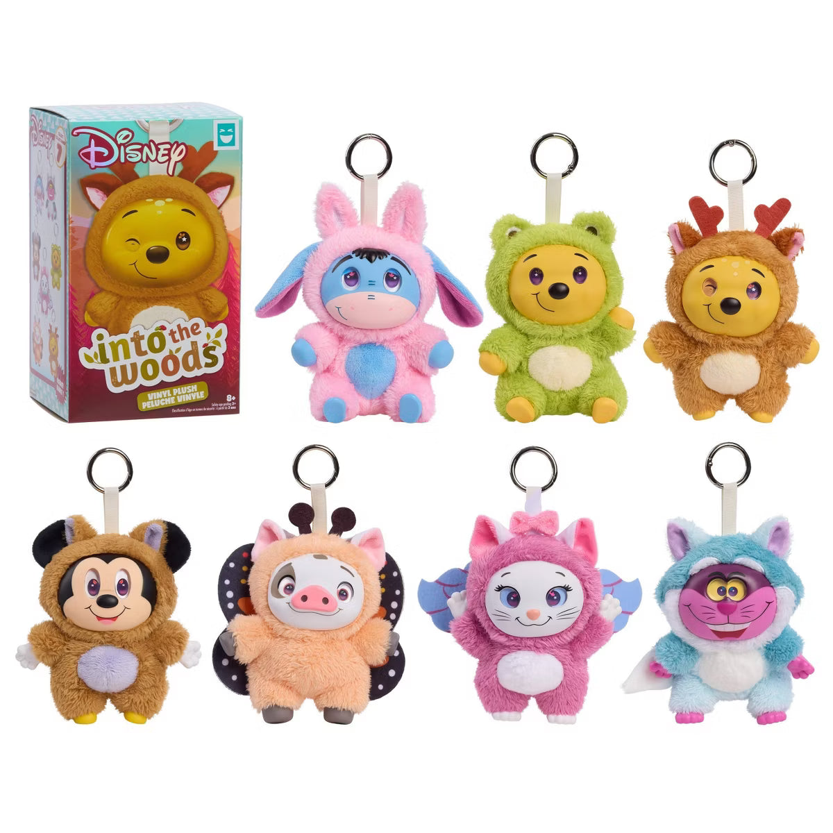 Happy Haul : Disney Into the woods Vinyl Plush Clip-on Blind Box
