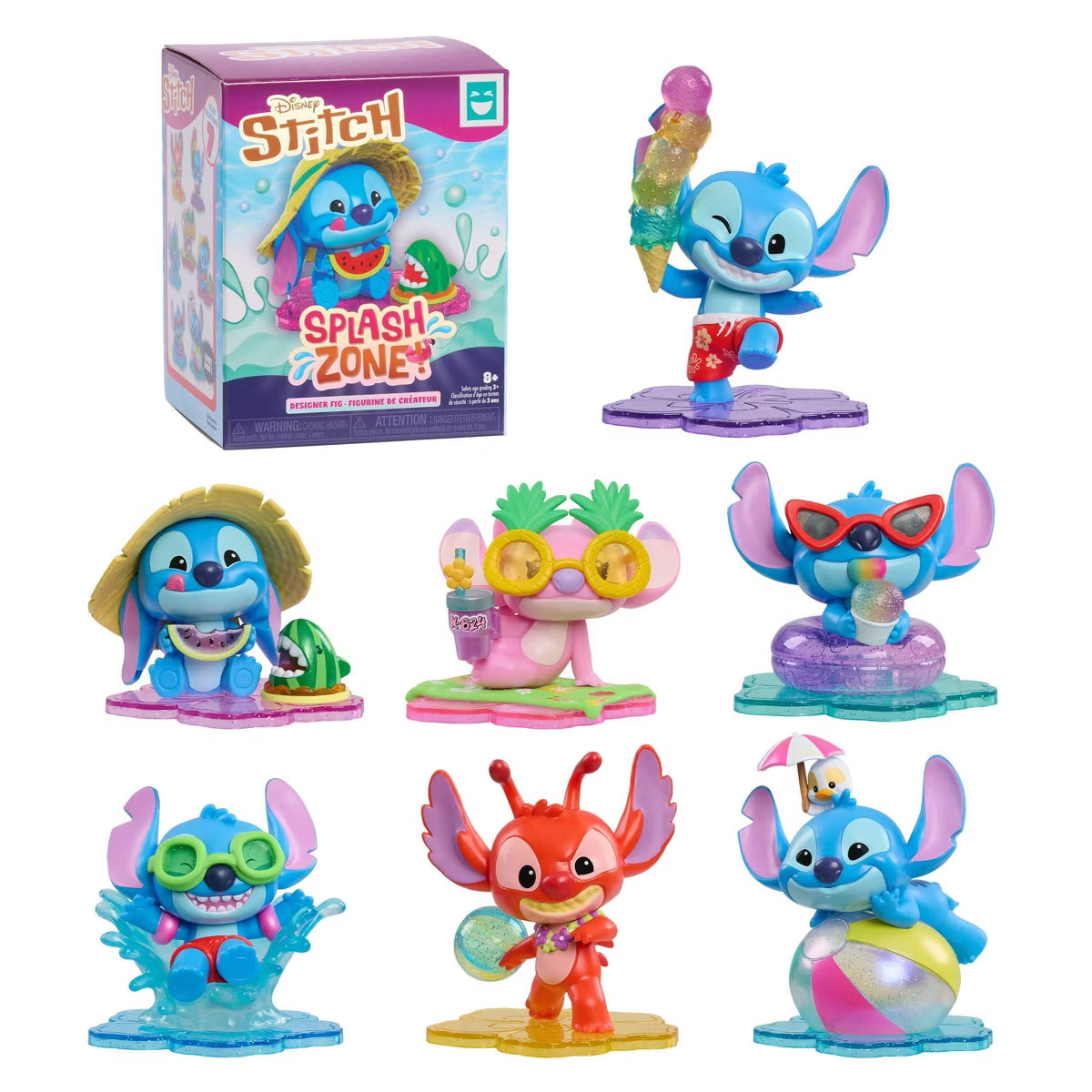 Happy Haul : Disney Stich Splash Zone Designer Figure Blind Box