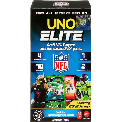 2025 UNO Elite NFL Alt Jersey Edition Starter Pack