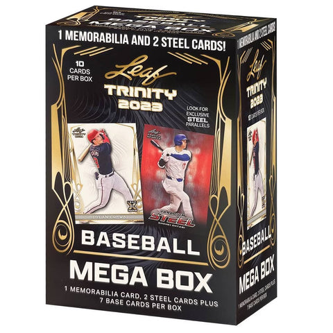 2023 Leaf Trinity Baseball Trading Card Mega Box