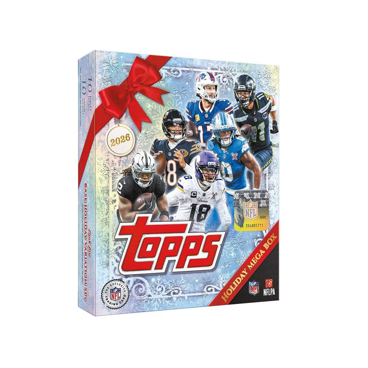 2026 Topps NFL Holiday Football Mega Box
