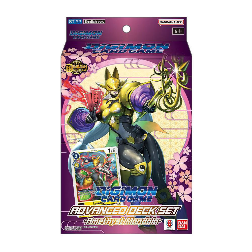 Digimon Card Game Advanced Deck Set - Amethyst Mandala