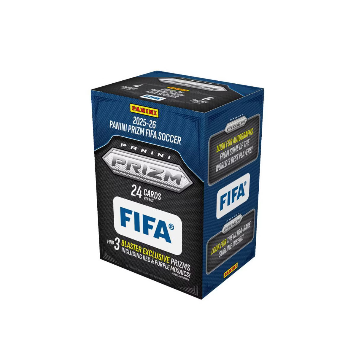 2025-26 Panini FIFA Prizm Soccer Trading Card Blaster Box