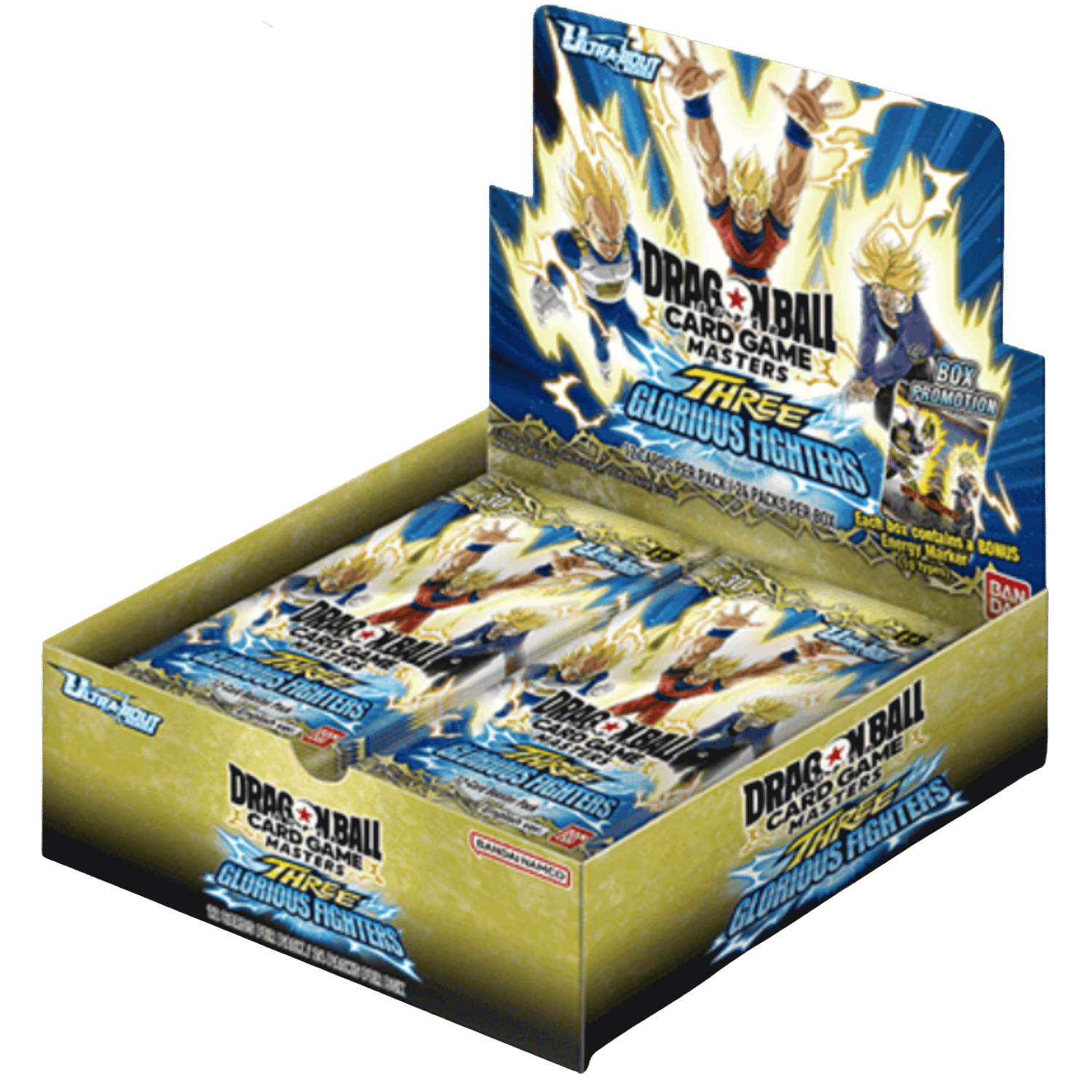 Dragon Ball Super Three Glorious Fighters Booster Box - Three Glorious Fighters (BT30)