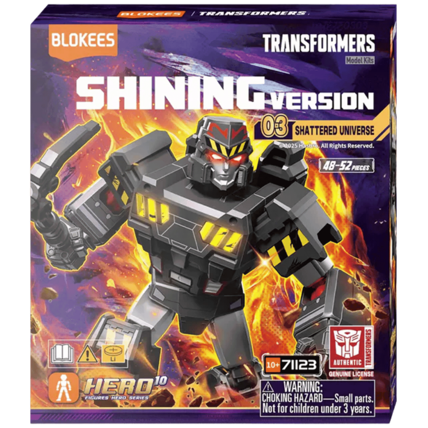 Transformers Blokees Shining Version 03 - Shattered Universe