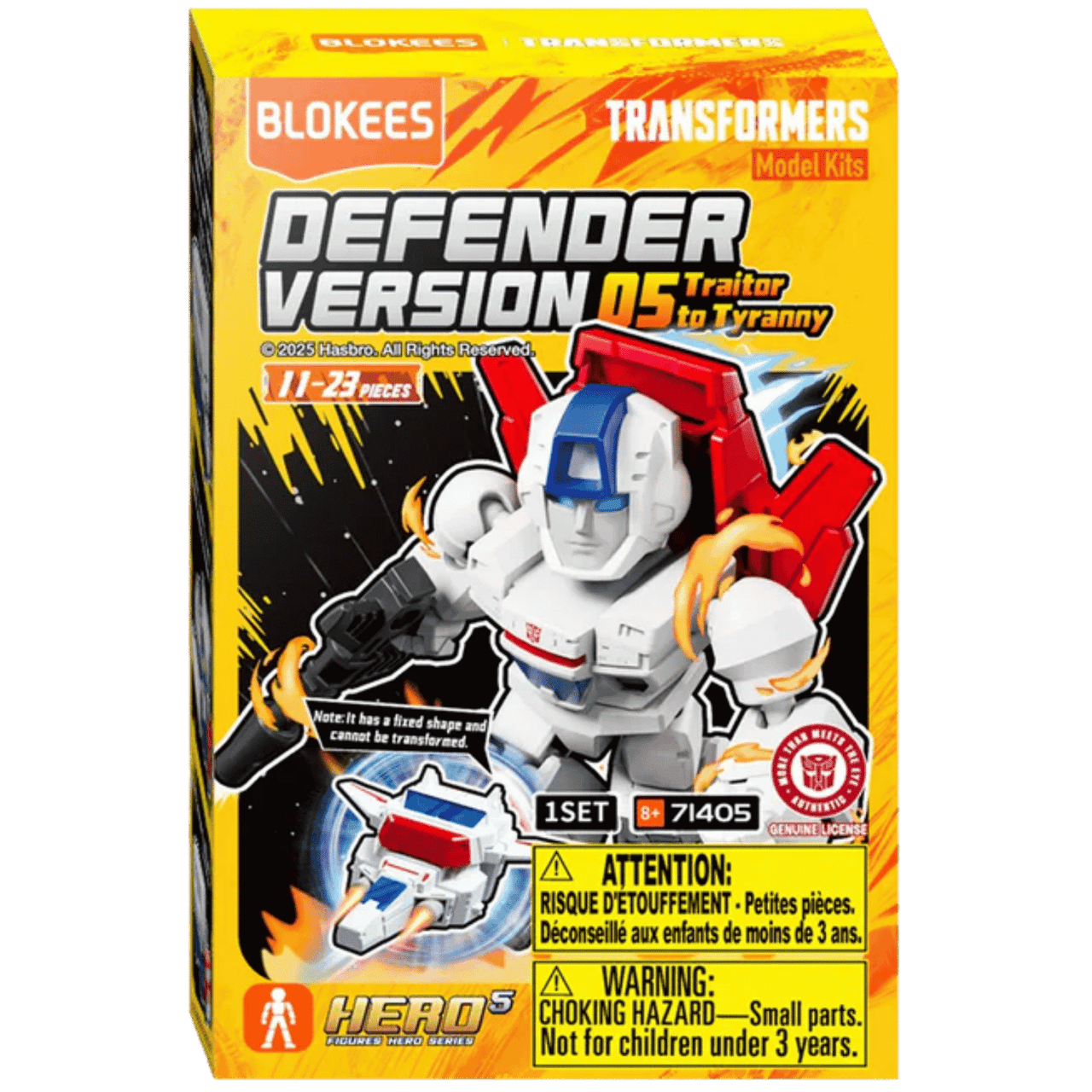 Blokees Transformers Defender Version 05 Traitor to Tyranny Blind Box