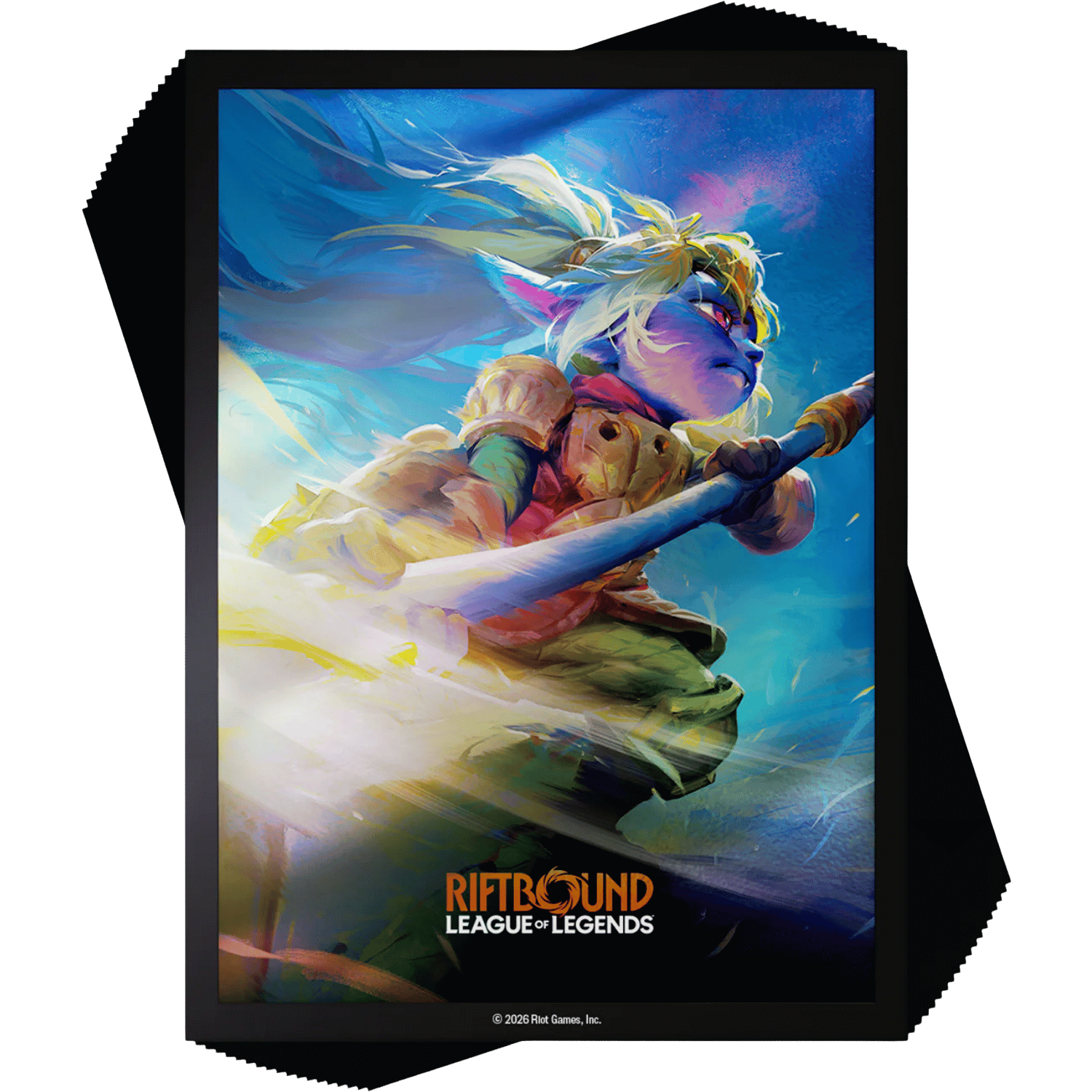 Riftbound: League of Legends TCG: Unleashed "Poppy, Keeper of the Hammer" - Card Sleeves (100)
