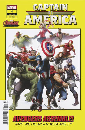 CAPTAIN AMERICA #4 ADI GRANOV AVENGERS #60TH VAR