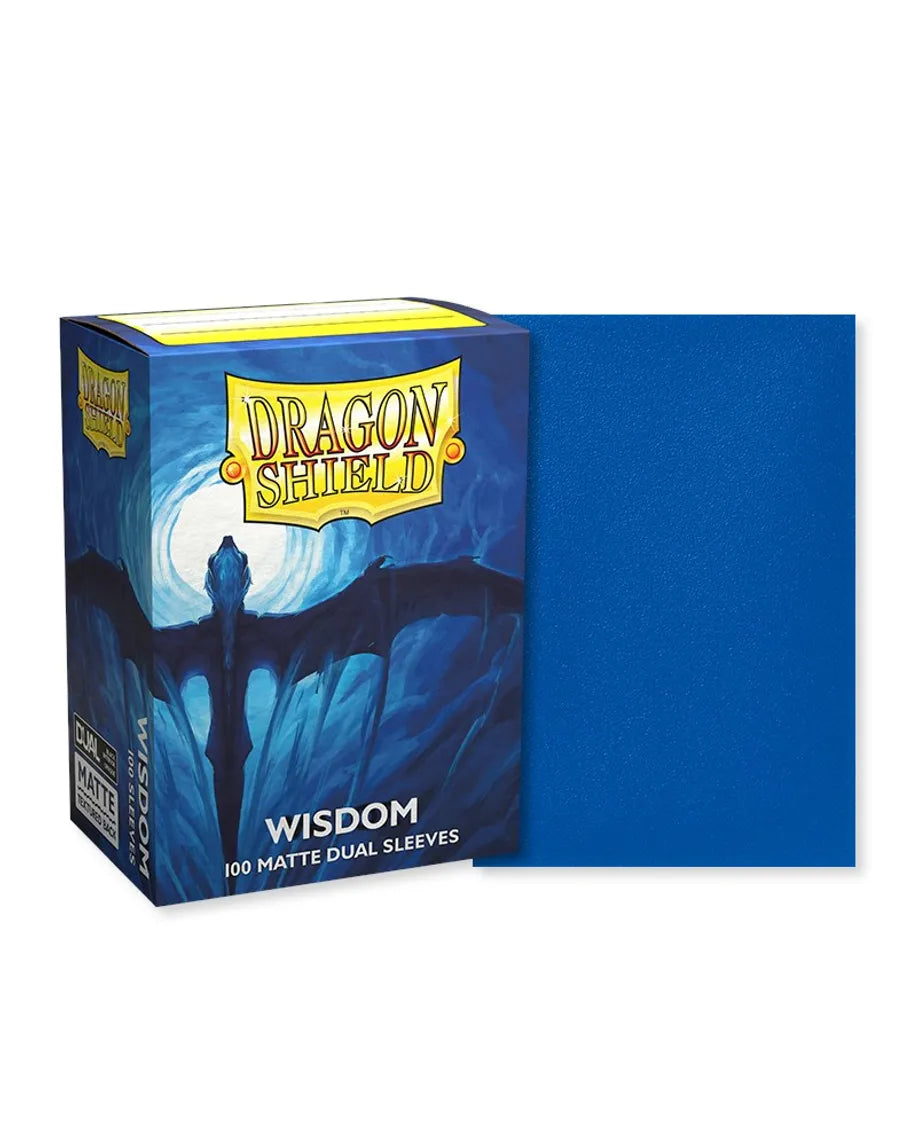 Dragon Shield: Dual Matte Standard Sleeves - WISDOM (100ct)