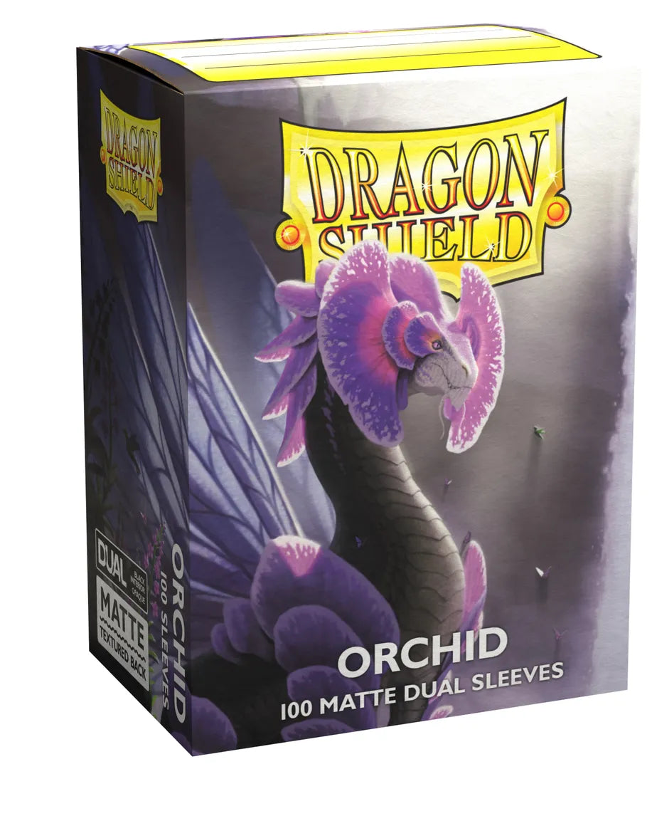 Dragon Shield: Dual Matte Standard Sleeves - ORCHID (100ct)