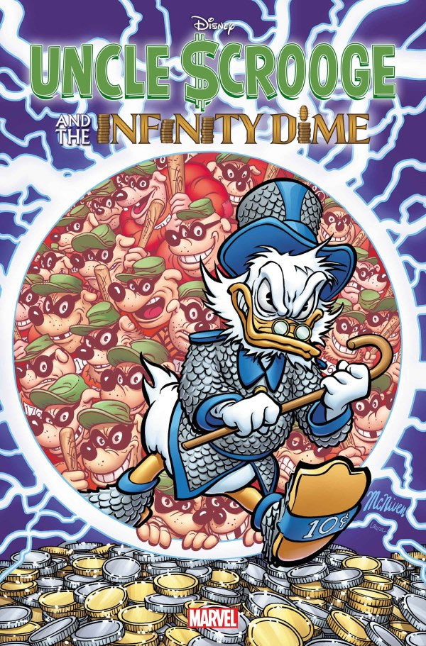 UNCLE SCROOGE AND THE INFINITY DIME #1 MCNIVEN FOIL VAR