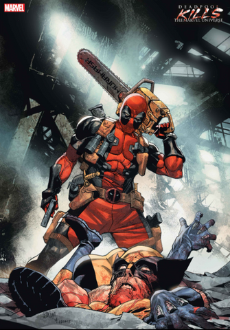 Deadpool & Wolverine: WWIII #3 Leinil Francis Yu Deadpool Kills the Marvel Universe Variant