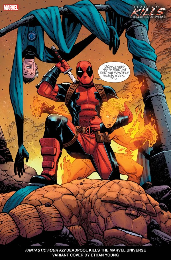 FANTASTIC FOUR #22 DEADPOOL KILLS VAR