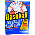 1988 Fleer Baseball Logo Stickers & Trading Cards