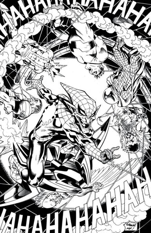 The Amazing Spider-Man #53: SDCC 2024 Ed McGuinness Black & White Previews Variant