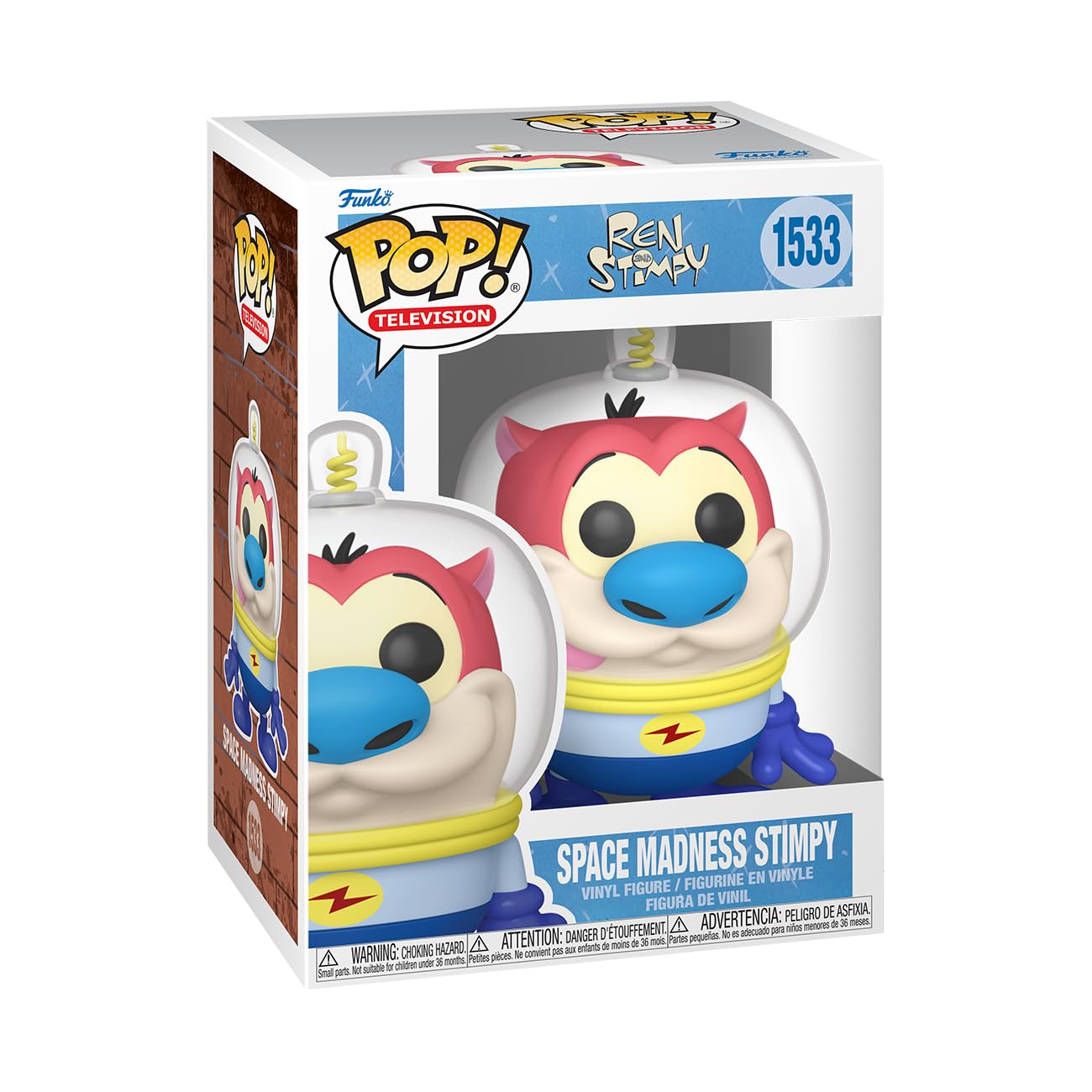 Nickelodeon The Ren & Stimpy Show Space Madness Stimpy Funko Pop! Vinyl Figure #1533
