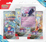 Pokémon: Scarlet and Violet-Stellar Crown 3-Pack Blister