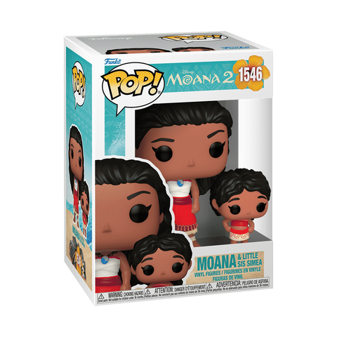 Disney Moana 2: Moana & Little Sis Simea - Funko Pop