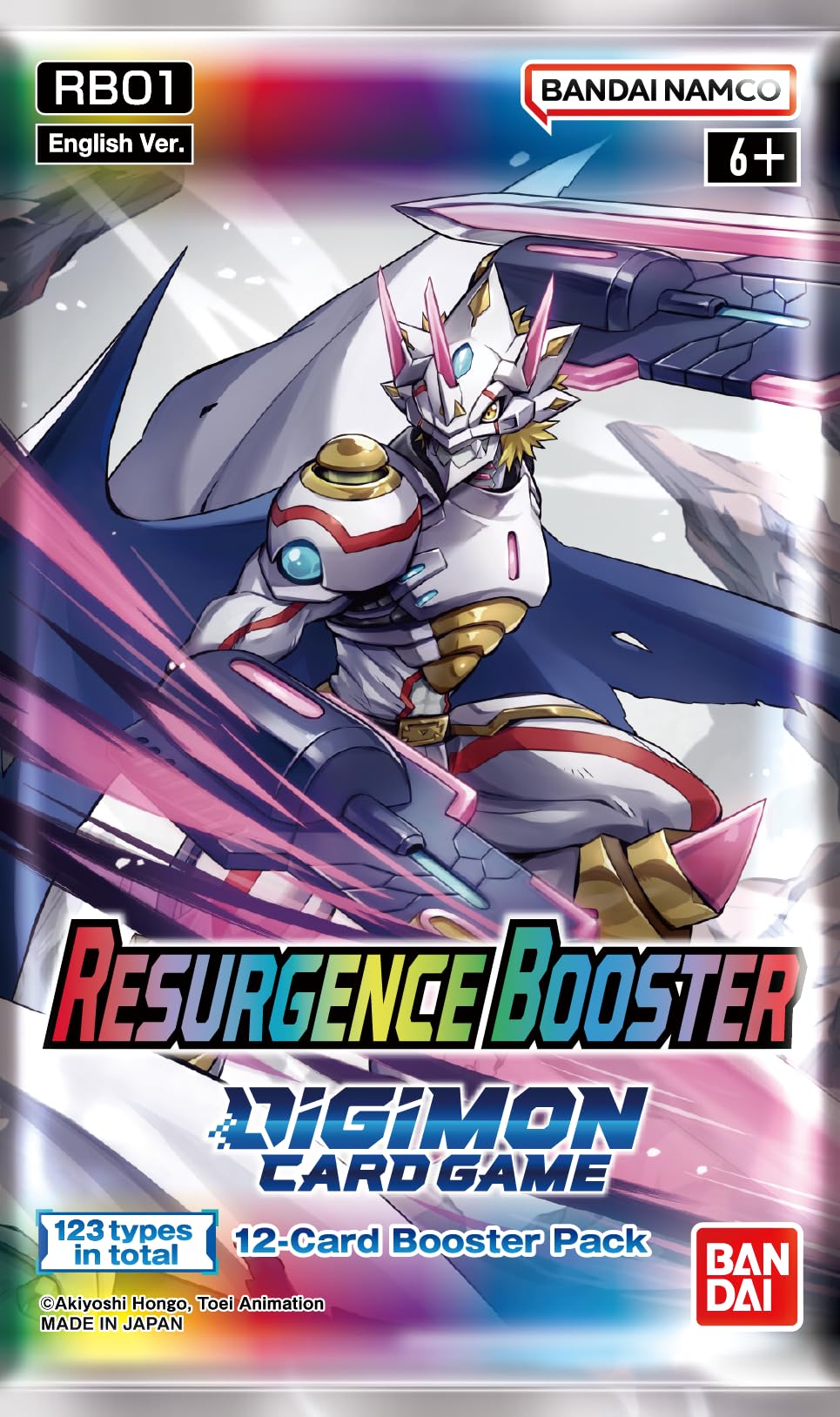 Digimon TCG: Resurgence Booster - RB01-  Booster Pack