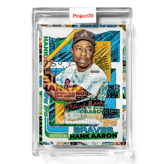 TOPPS Project 70 1982 Hank Aaron Card by Tyson Beck