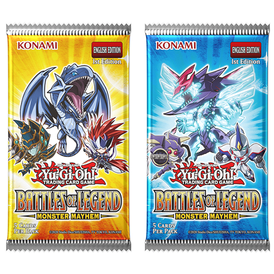 Yu-Gi-Oh!: Battles of Legend - Monster Mayhem Booster Pack