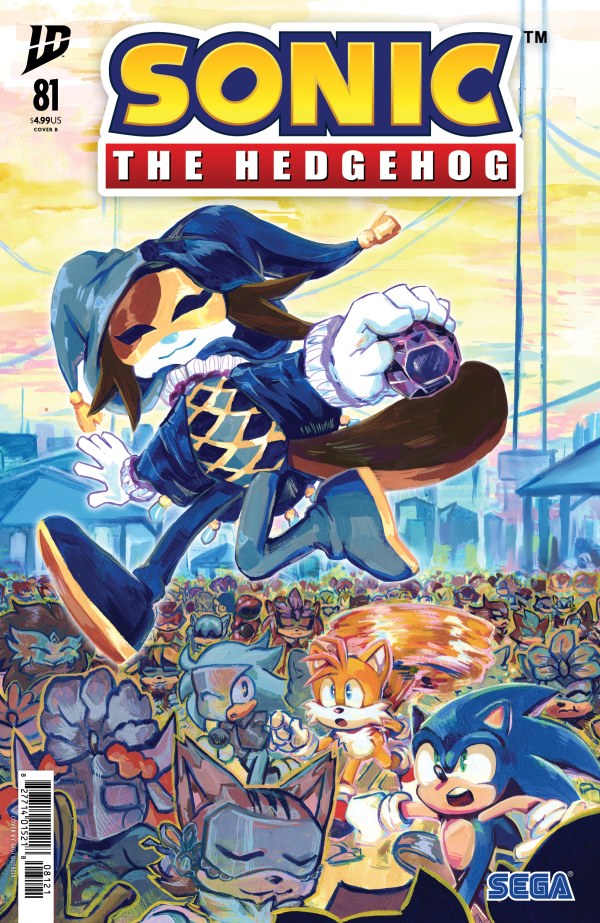Sonic the Hedgehog #81 Cover B Gigi Dutreix Variant