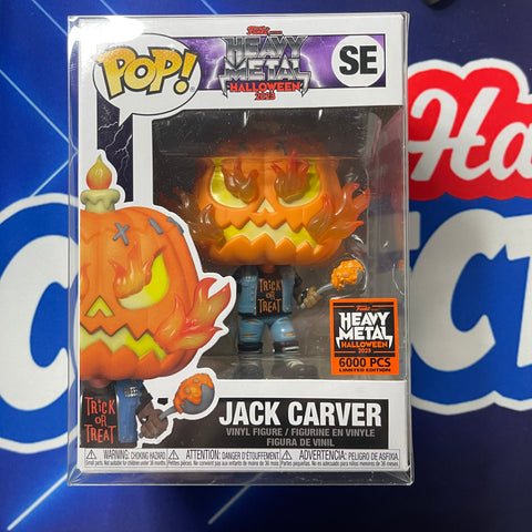 2023 Heavy Metal Halloween Jack Carver Pop! Vinyl (LE 6000)