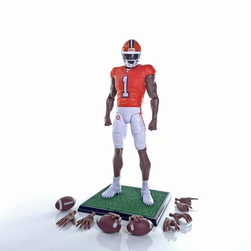 Collegiate Legends #1 CLEMSON Walk-on Player Action Figure | Dark