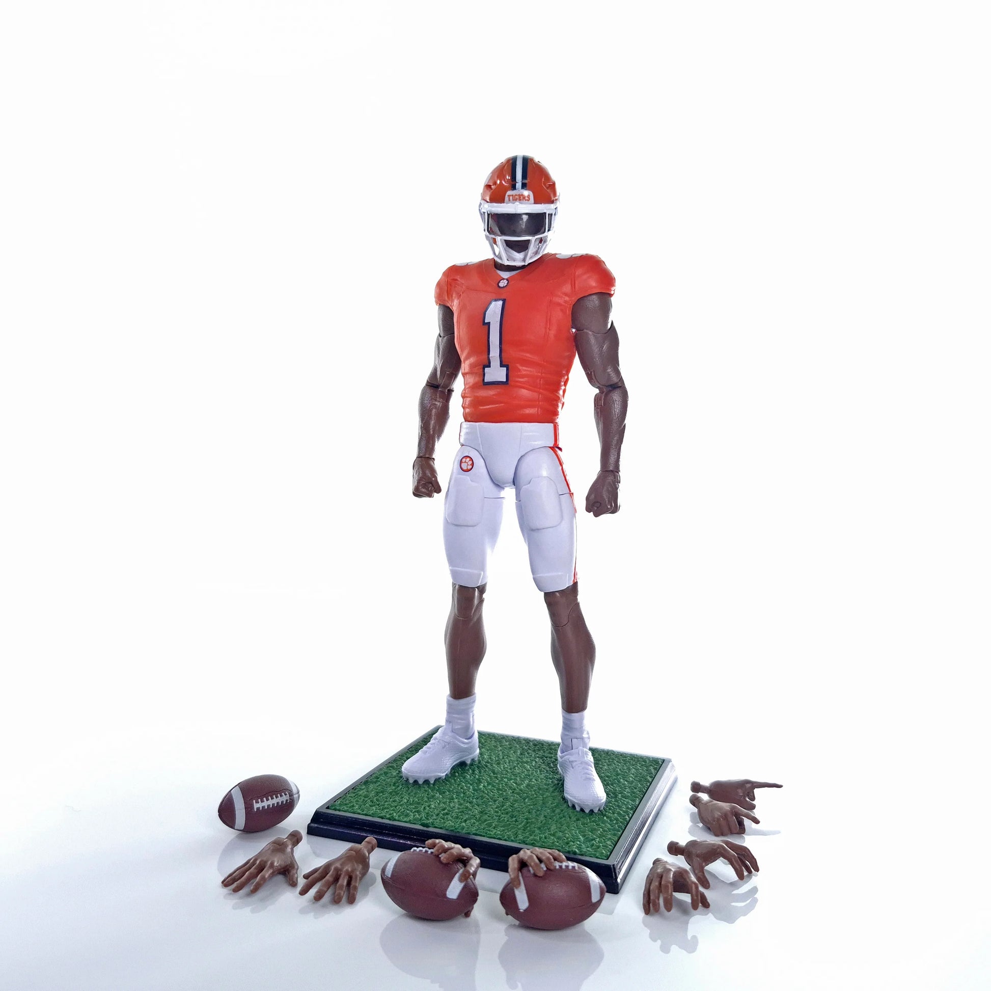 Collegiate Legends #1 CLEMSON Walk-on Player Action Figure | Dark